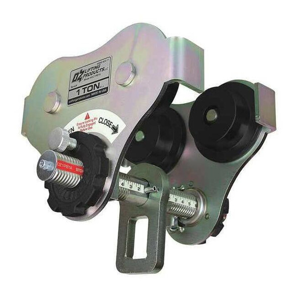 Oz Lifting Products Trolley,2000 lb. Load Capacity,Steel OZ1PBTA