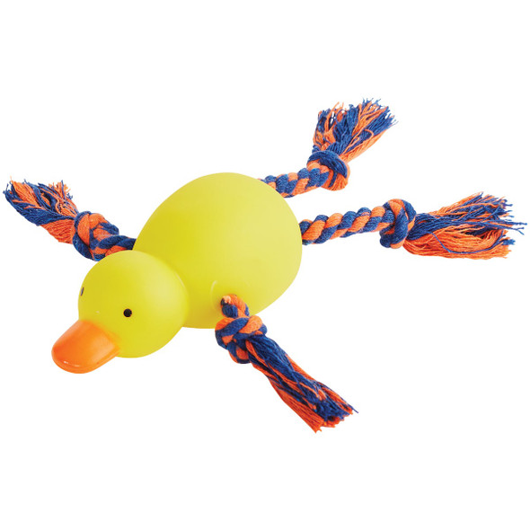 Smart Savers 9 In. Squeaky Duck Dog Toy 236022 Pack of 12