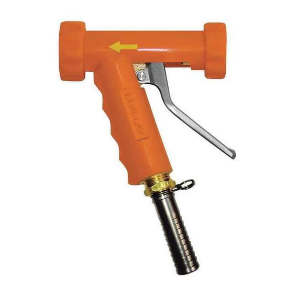 Sani-Lav Spray Nozzle, 3/4" Female, 150 psi, 5.3 gpm, Safety Orange N8120
