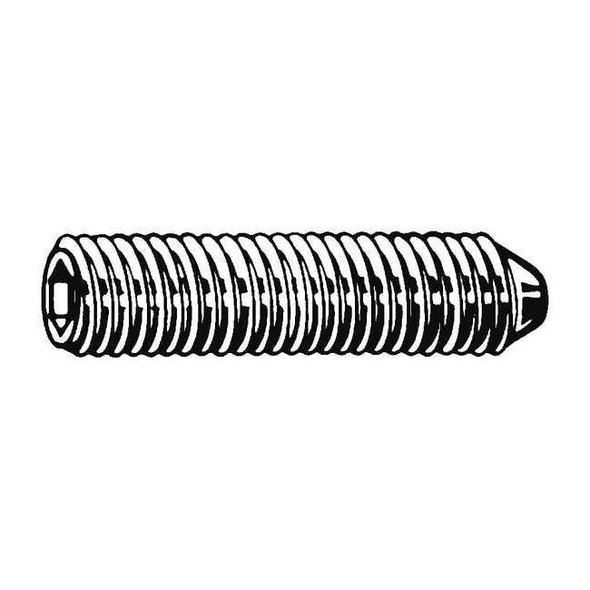Manufacturer Varies Socket Set Screw, Cone, 10-24x5/16, PK100 U07800.019.0031
