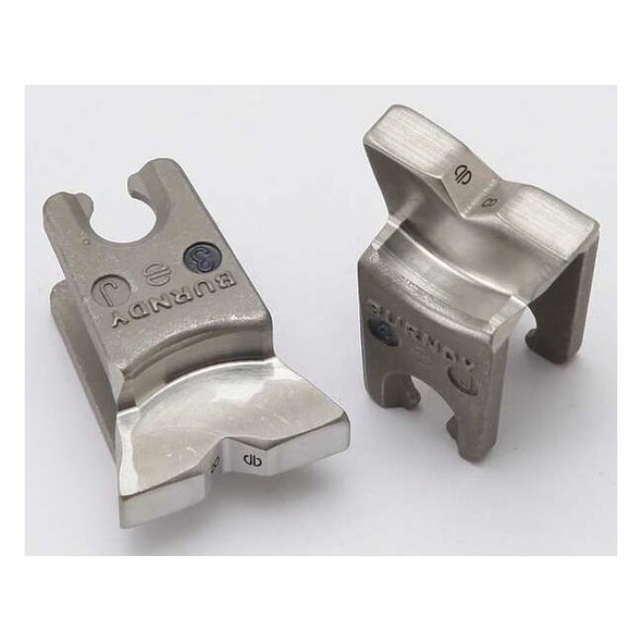 Burndy Type W Crimping Die,Gray W4CVT