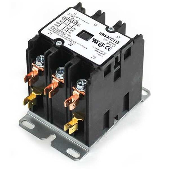Carrier Contactor,115V,40A,3 Pole HN53CD115