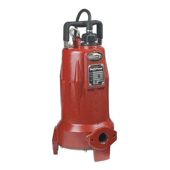 Liberty Pumps Grinder Pump, 25 ft, Three, 440/480V AC LSGX204M