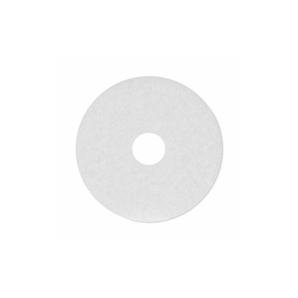 Boardwalk® Polishing Floor Pads, 15" Diameter, White, 5/carton BWK4015WHI Boardwalk® Polishing Floor Pads, 15" Diameter, White, 5/carton BWK4015WHI