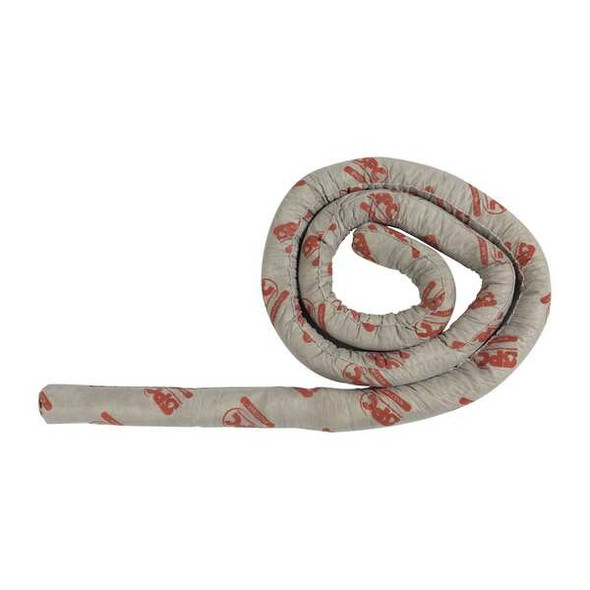 Brady Absorbent Sock,Universal,8 ft. L,PK6 MS-806 Brady Absorbent Sock,Universal,8 ft. L,PK6 MS-806