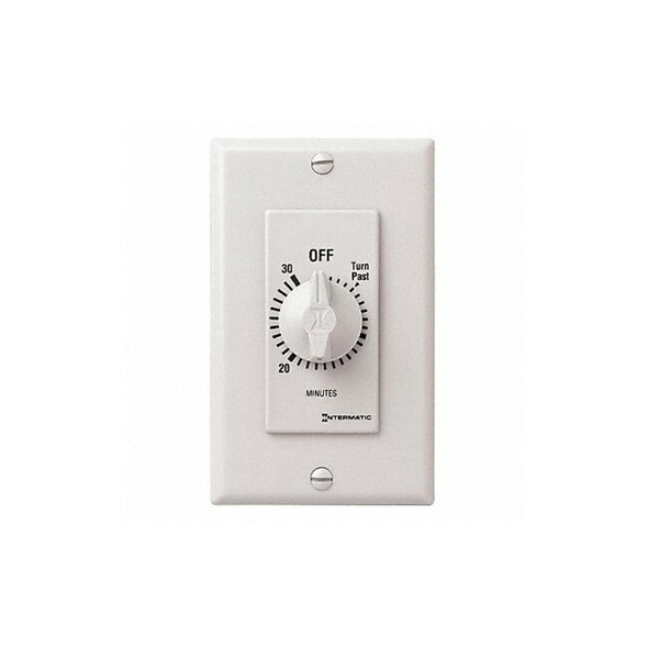 Intermatic Spring-Wound Timer, White, 277V AC FD430MW
