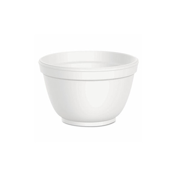 Dart® Foam Container, Squat, 6 oz, White, 50/Pack, 20 Packs/Carton 6B12 Dart® Foam Container, Squat, 6 oz, White, 50/Pack, 20 Packs/Carton 6B12