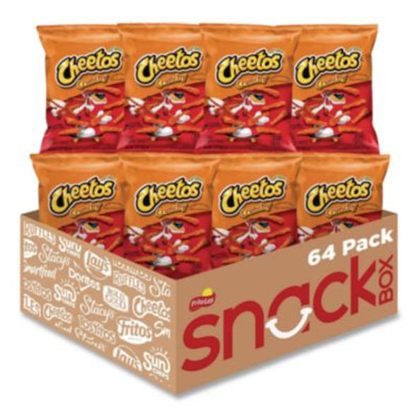 Cheetos® Crunchy Cheese Flavored Snacks, 2 Oz Bag, 64/carton FRI44366 Cheetos® Crunchy Cheese Flavored Snacks, 2 Oz Bag, 64/carton FRI44366