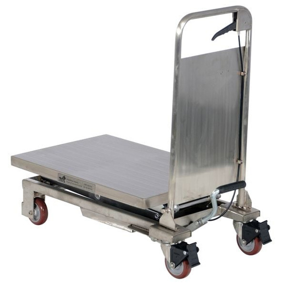 Manufacturer Varies Scissor Lift Table, 220 lb. Cap, 17-1/2"W, 27-1/2"L CART-200-D-PSS