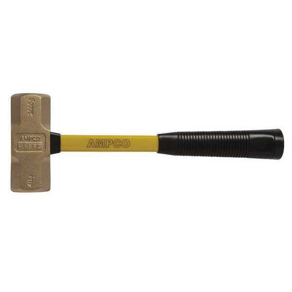 Ampco Safety Tools Blacksmith Hammer,3 lb.,11" L,Fiberglass H-172FG