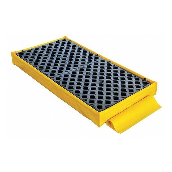 Spill Deck, 88 gal Spill Capacity, 2 Drums, 3,000 lb Load Capacity, Polyethylene