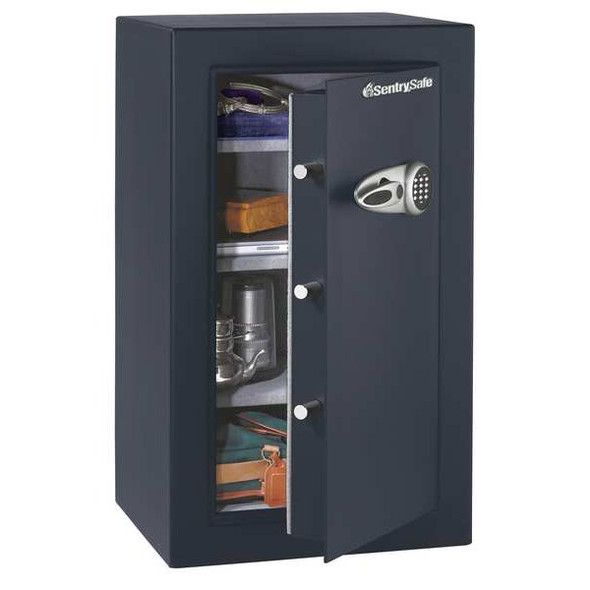 Fire Rated Security Safe, 6.1 cu ft, 220 lb, Not Rated Fire Rating