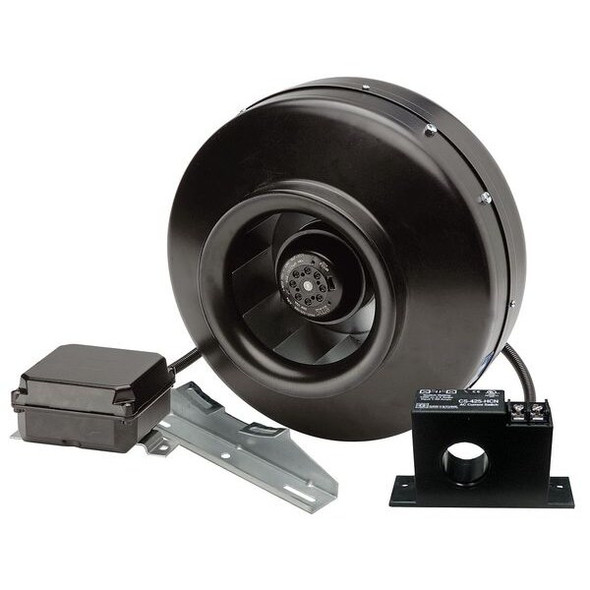 Soler & Palau Dryer Booster Duct Fan,115V,9-1/2 Dia. DBF-100XC