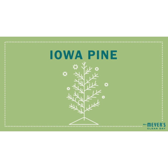 Mrs. Meyer's Clean Day 7.2 Oz. Iowa Pine Large Soy Candle 11376 640192