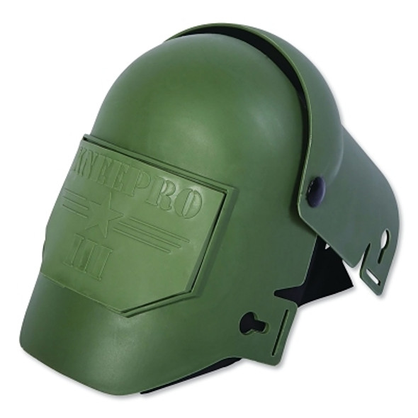 KneePro Ultra Flex III Knee Pad, Elastic Straps w/Quik-Snap Clips, Green, Universal Size