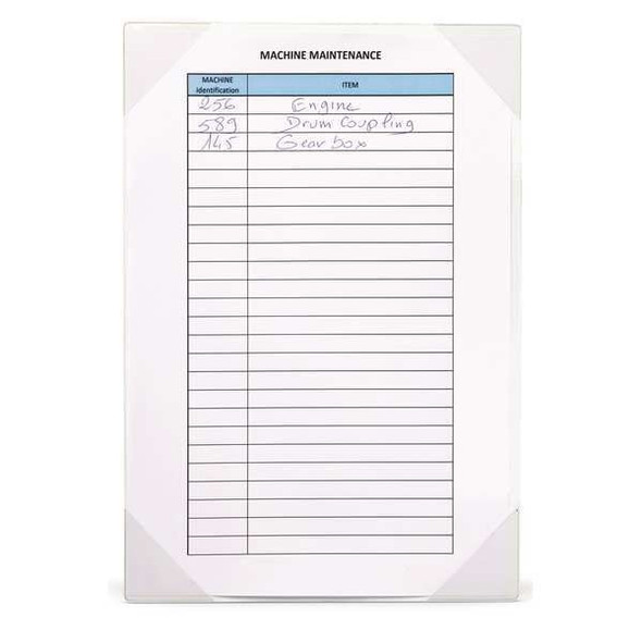 Manufacturer Varies Sign Holder,Easy Write,Adhesive,PK5 P15430