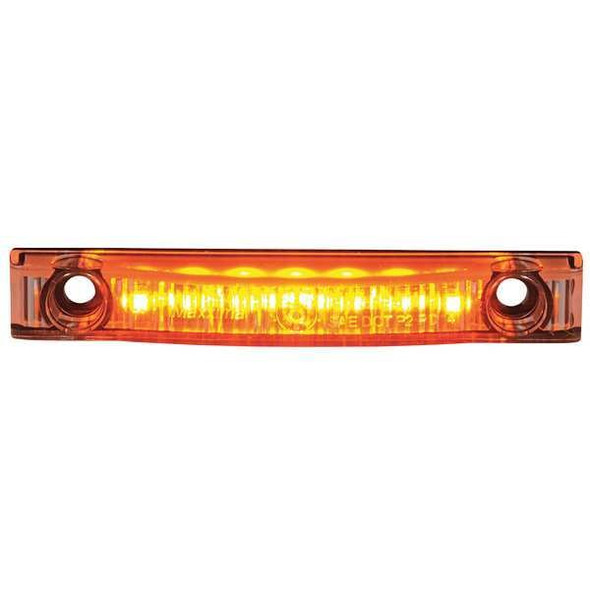Maxxima Clearance Marker Light,LED,0.6In H,Clear M20341YCL