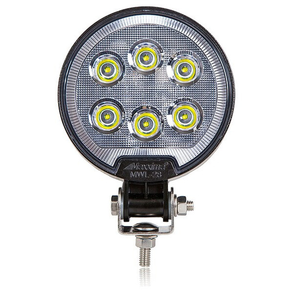 Maxxima Work Light,Round,Clear Lens,1200 Lumens MWL-28