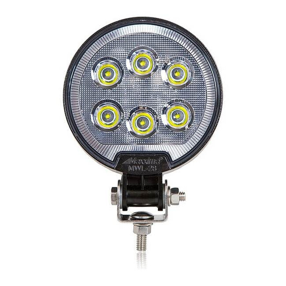 Maxxima Work Light,Round,Clear Lens,1200 Lumens MWL-28
