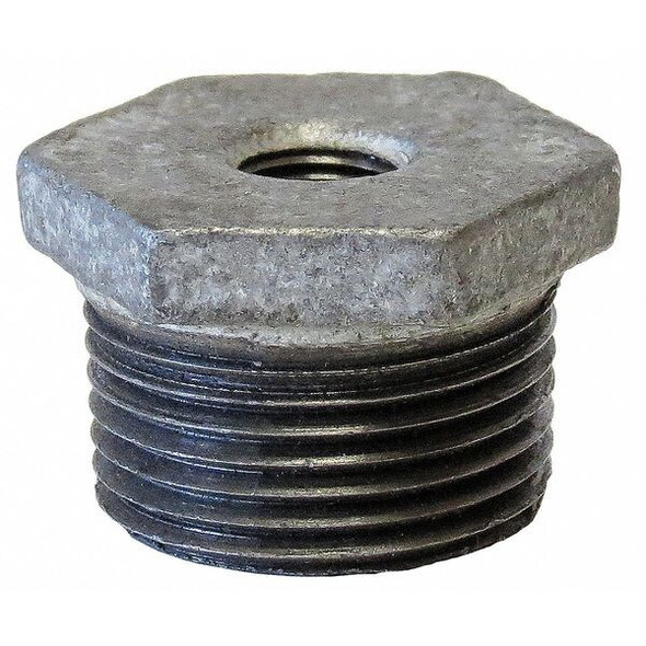 Anvil 1-1/2" MNPT x 1/2" FNPT Galvanized Hex Bushing 0319907523