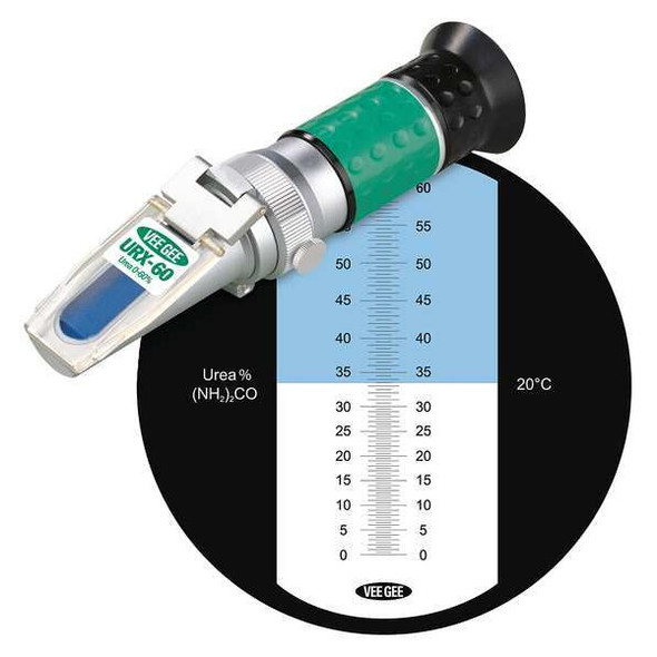 Vee Gee Analog Refractometer,Urea 43071