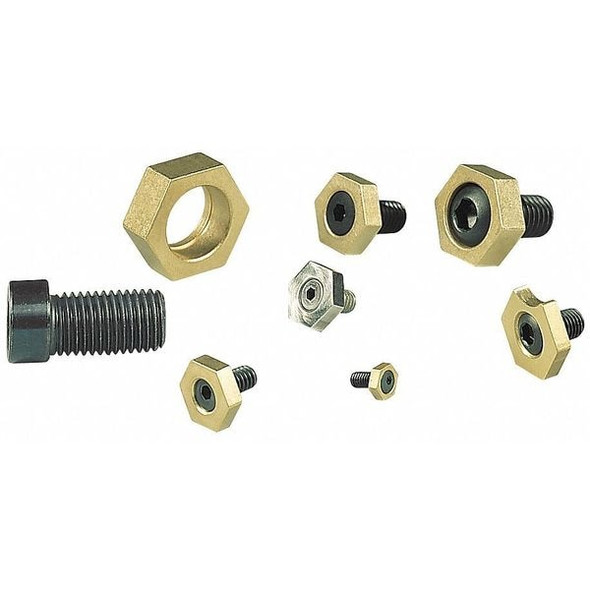 Mitee-Bite Products Fixture Clamps,Cam Action,M8,16mm,PK12 50208