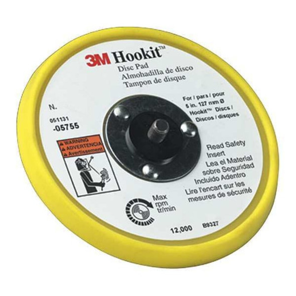 3m Low Pro Hook-Loop Disc Backup Pd,5in Dia 20352