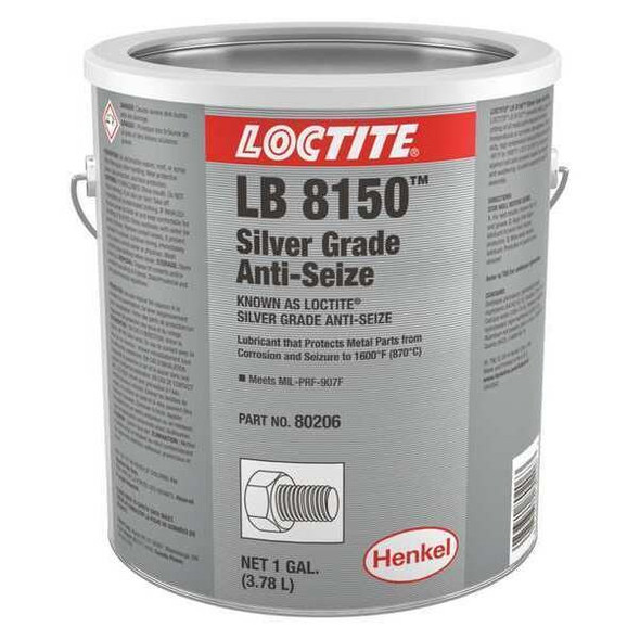 Loctite Anti-Seize Compound,Graphite,8 lb,Can LB 8150(TM) 235086