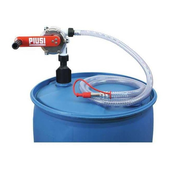 Piusi Hand Operated Drum Pump,9 ft. 9" Hose L F00332A3A