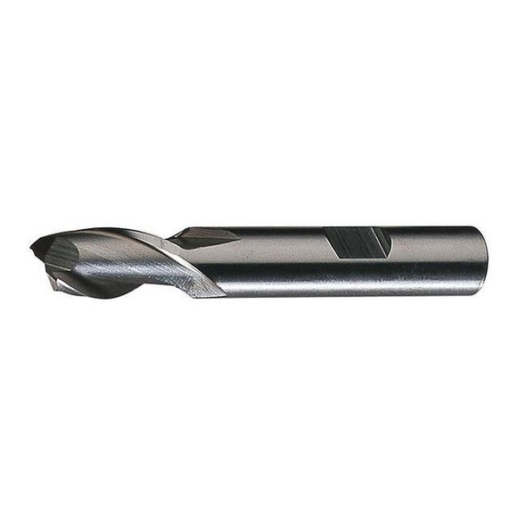 2-Flute HSS Square Single End Mill Cleveland HG-2 Bright 5/32"x3/8"x7/16"x2-3/8"