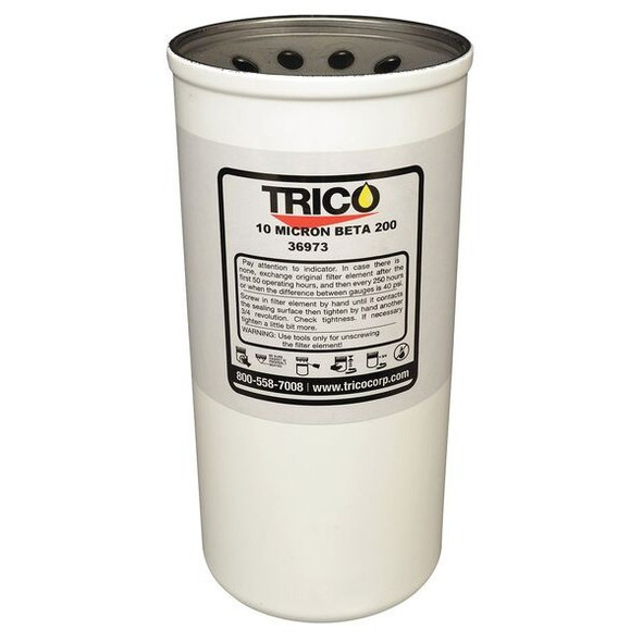 Trico Oil Filter Cart,10 Microns 36973