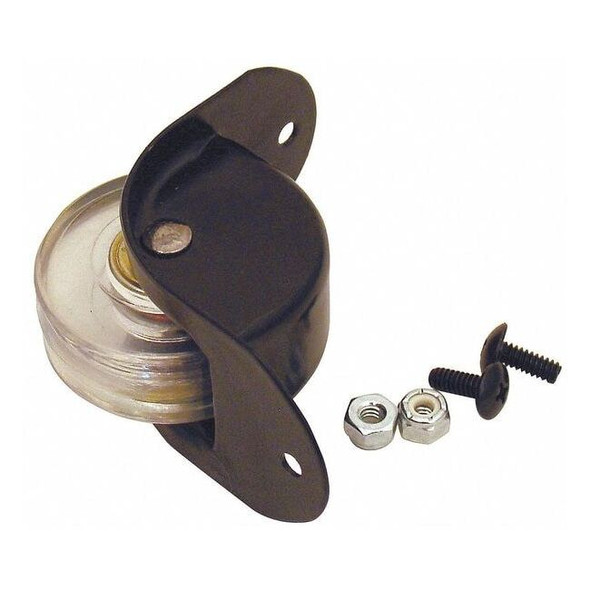 Platt Black Polyethylene Wheel, Steel Housing Wheel Kit HDW055