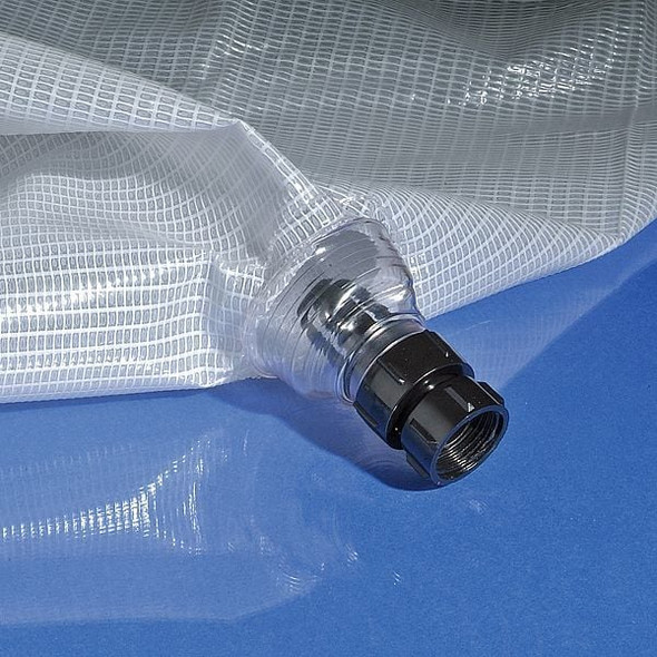 Pig Roof Leak Diverter,Clear,10.51 lb. TLS464-CL