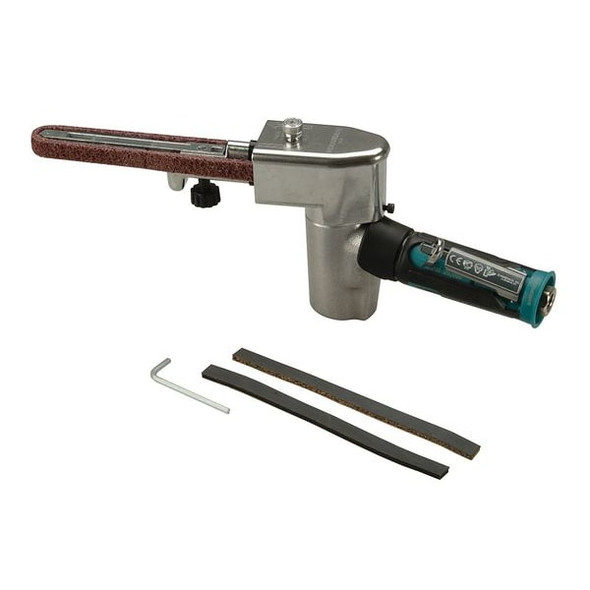 Dynabrade Air Belt Sander,0.5 HP,1/2 In. x 18 In. 40335