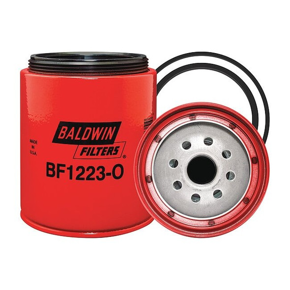 Baldwin Filters Fuel/Water Separator,5-7/32 x 4-1/4 In BF1223-O