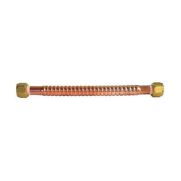 Kissler Water Heater Supply Line,3/4x3/4,24in.L 88-4115