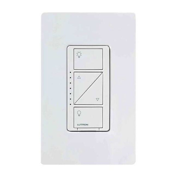 Lutron Lighting Dimmer,1-Pole,120V,White PD-6WCL-WH