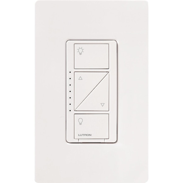 Lutron Lighting Dimmer,1-Pole,120V,White PD-6WCL-WH