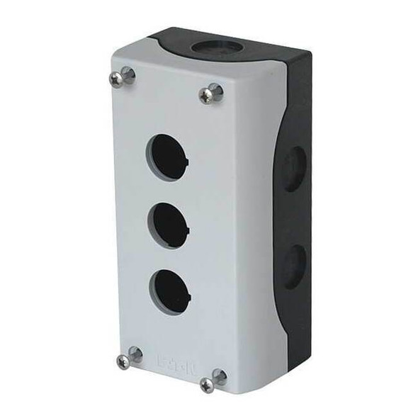 Eaton PushButtonEnclosure,22mm,3Holes,Polymer M22-I3-PG