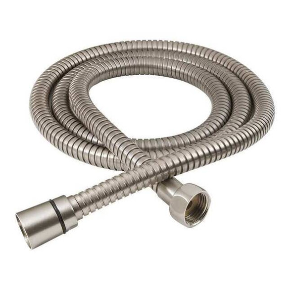 American Standard 1/2" Shower Hose 60"L, Satin Nickel 8888035.295
