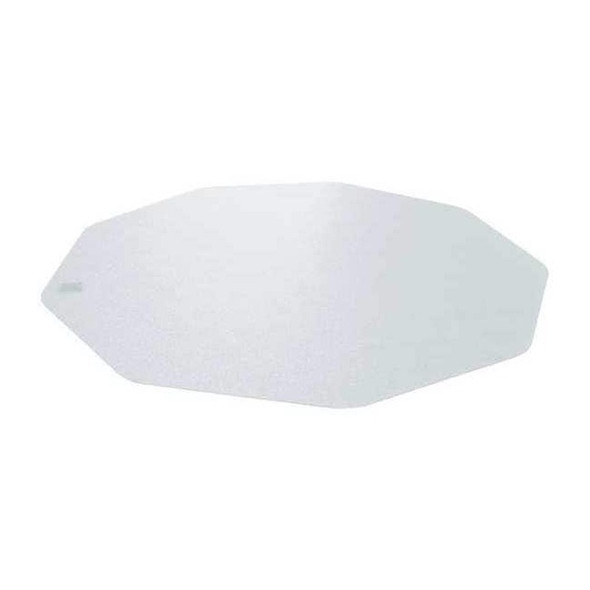 Chair Mat 47"x35", Traditional Lip Shape, Clear, for Hard Floor