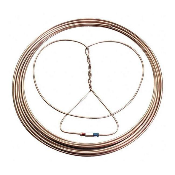 Sur&r Brake Line Tubing,50 ft. L,Copper Nickel BR-EZ100-50