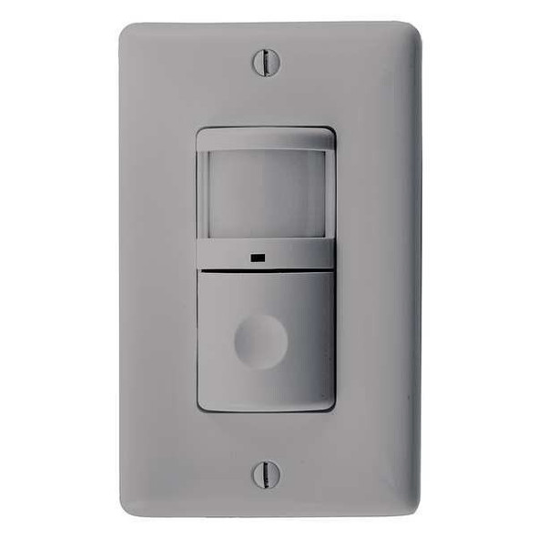 Hubbell Wiring Device-Kellems Motion Snsr NL,PIR,120-277V AC,Gray WS2000NGY Hubbell Wiring Device-Kellems Motion Snsr NL,PIR,120-277V AC,Gray WS2000NGY