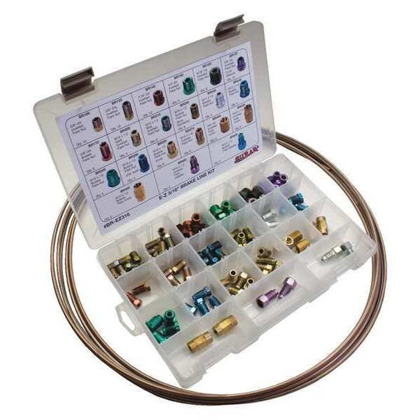 Sur&r Brake Line Repair Kit,3/16" Tube Sz BR-EZ316