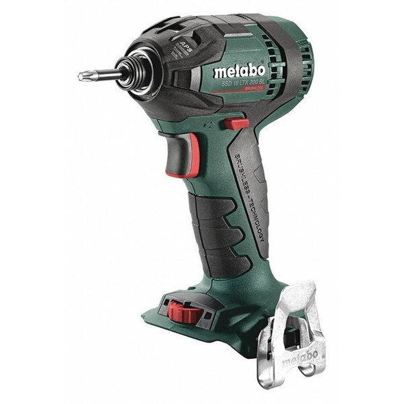 Metabo 18V 1/4" Hex  Brushless Impact Driver Bare SSD 18 LTX 200 BL bare