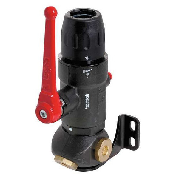 Transair Strt, Brass, Push-Fit 1 in, NPT 1/2 in 6638 25 22GR