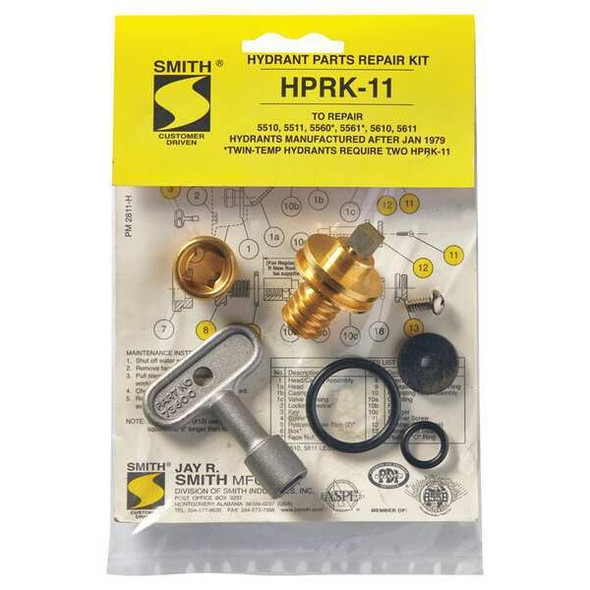 Jay R. Smith Manufacturing Hydrant Repair Kit HPRK-11
