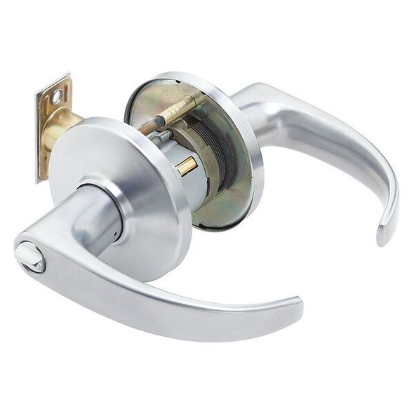 Best Lever Lockset, Mechanical, Privacy, Grade 2 9K30L14DS3626