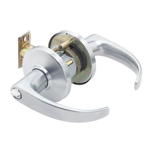 Best Lever Lockset, Mechanical, Privacy, Grade 2 9K30L14DS3626