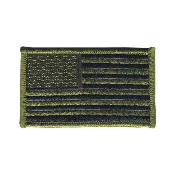 Heros Pride Embroidered Patch,U.S. Flag,Subdued 0040